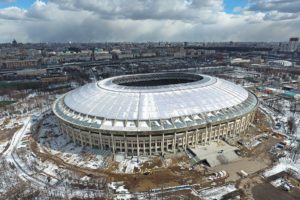 Luschniki Olympiastadion Neu Aussenansicht