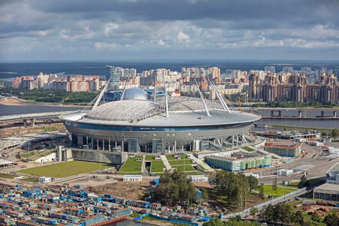 Sankt-Petersburg-Stadion: WM-Stadion Krestowskij-Stadion