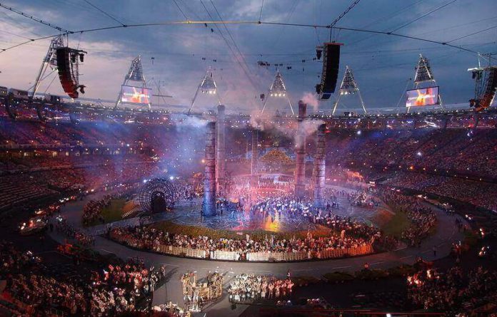 Olympische Spiele im Londoner Olympiastadion