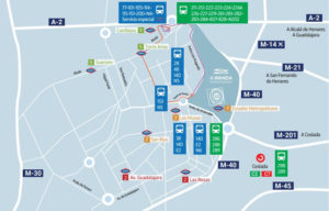 Anfahrt Wanda Metropolitano Madrid