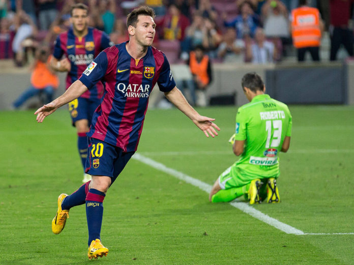 Fünfmaliger Weltfußballer Lionel Messi 2014